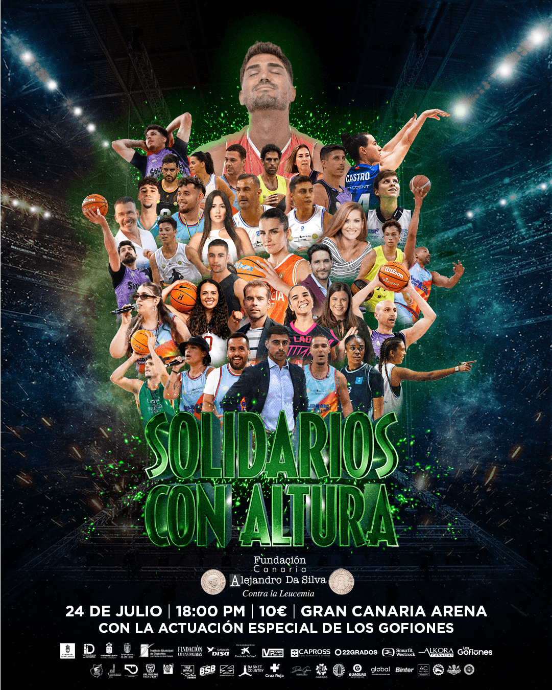 Cartel oficial Solidarios con Altura 2026